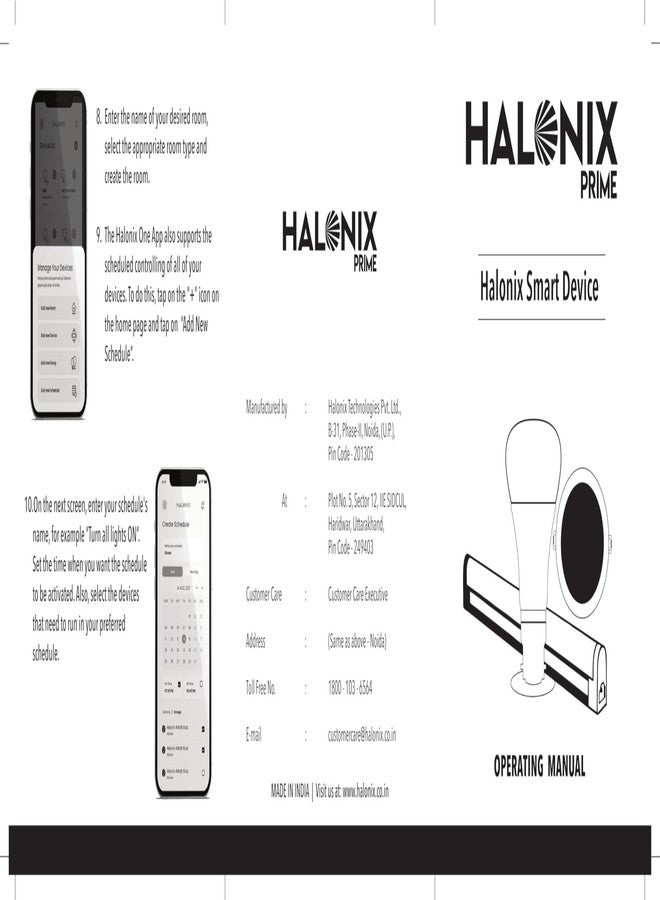 Halonix مصباح هالونيكس الذكي بتقنية الواي فاي LED بقوة 9 واط B22D (16 مليون لون + أبيض دافئ/أبيض محايد/أبيض) (متوافق مع أمازون أليكسا ومساعد جوجل) - Image 5